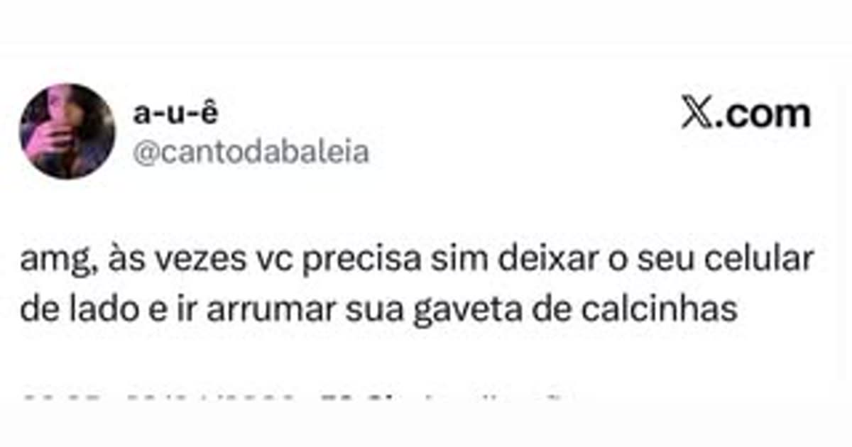 A vida pede organização, até na gaveta de calcinhas!