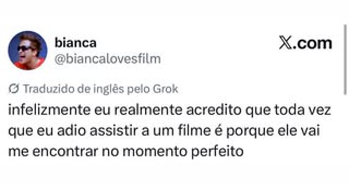 Bianca Toves e a arte de adiar filmes