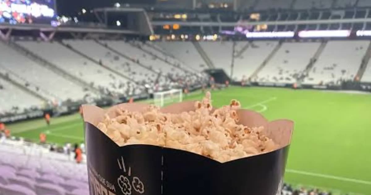 Cuiabá oferece pipoca gratuita para crianças na Arena Pantanal