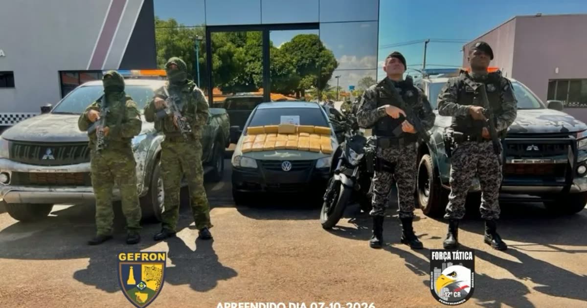 Polícia apreende 31,8 kg de skunk em Pontes e Lacerda, MT