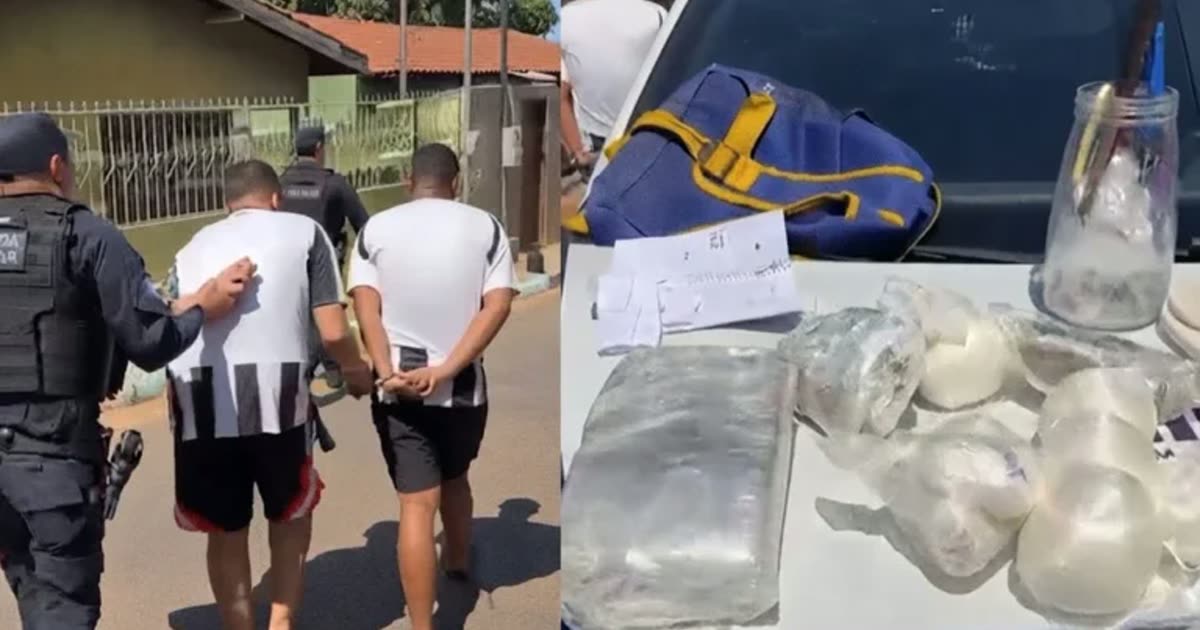 Polícia Militar prende dois suspeitos por tráfico de drogas em Cuiabá