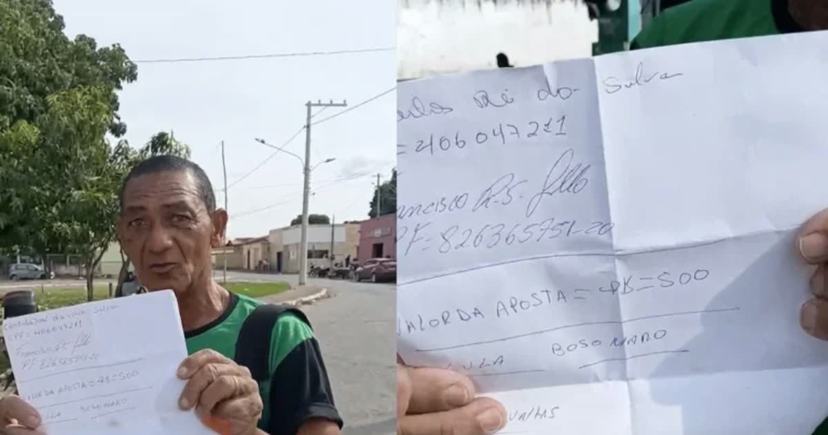 Trabalhador faz aposta de R$ 500 em candidato político em Cuiabá, MT